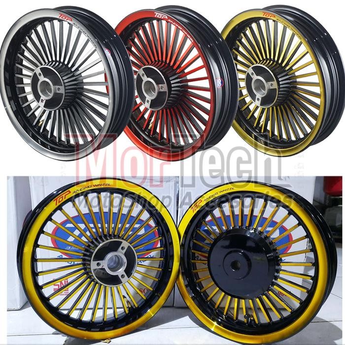 Velg Racing Ring 12 Top Retro Motor Matic Yamaha Mio M3 Fino Soul Gt