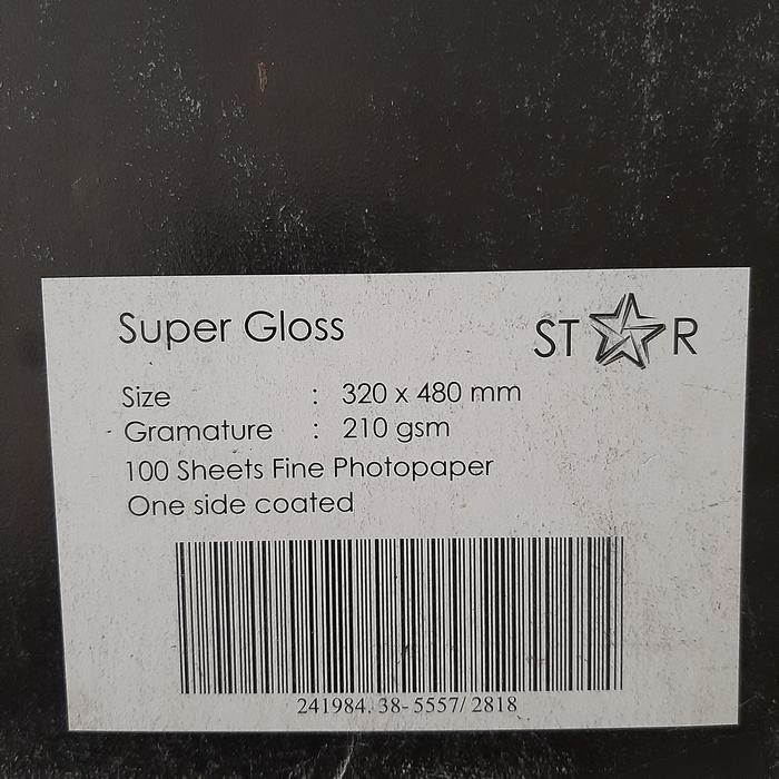 

Professional Glossy Photopaper STAR - Premium Quality