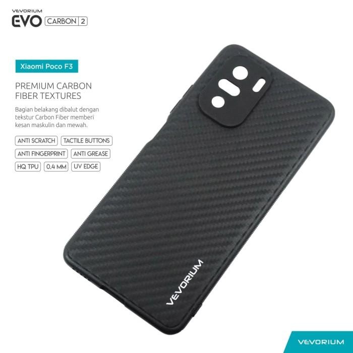 VEVORIUM EVO CARBON Xiaomi Poco F3 Soft Case Softcase