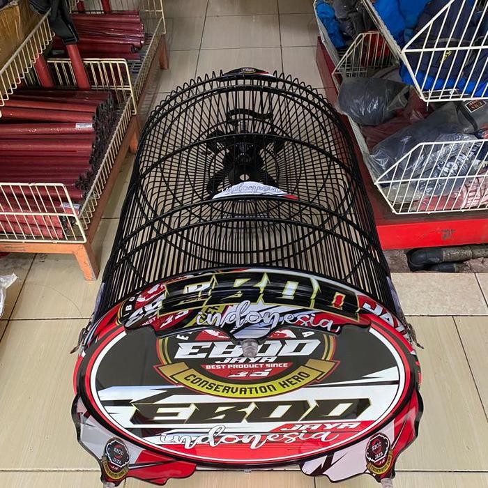 SANGKAR KANDANG BURUNG MURAI EBOD JAYA PVC DECAL VIT NO 2