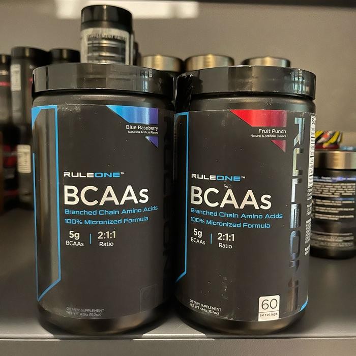 R1 RULE1 Rule 1 Bcaa 60 Serving Ruleone rule1 powder bubuk rule one 60