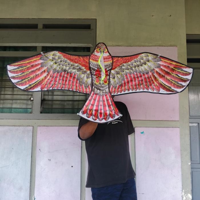 1.2/1.7 M LAYANGAN ELANG Jumbo mainan layang layang Anak ke layangan layanglayang naga Layangan