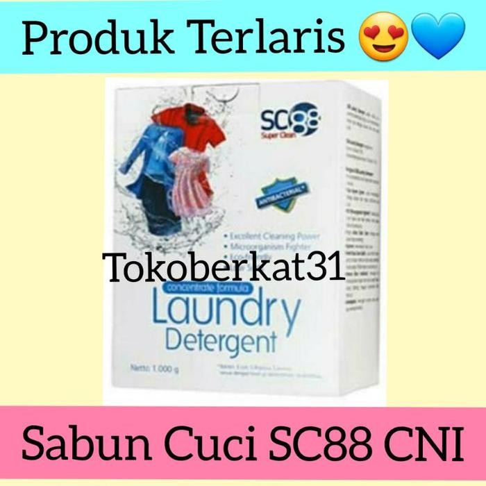 BEST SELLER SABUN CUCI SC 88 LAUNDRY DETERGENT CNI 1 KILOGRAM