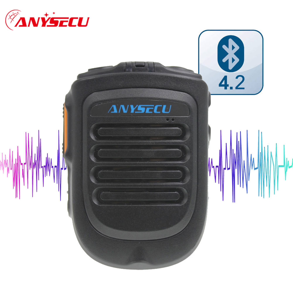 Anysecu B01 Handheld Wireless Microphone Speaker Zello PTT for 3G 4G Network Radio Android Mobile Ph