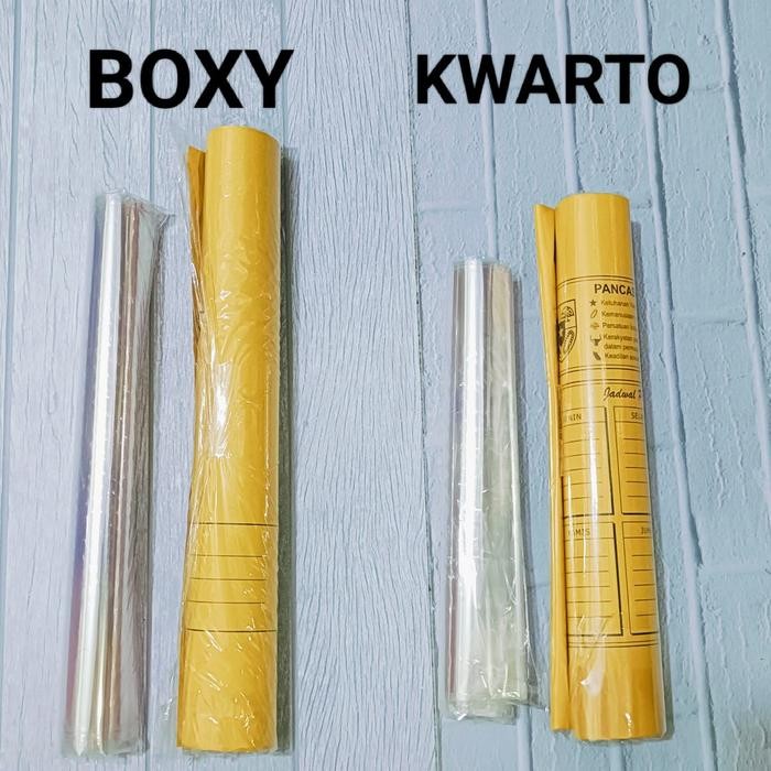 

New PAKET SAMPUL KERTAS DAN PLASTIK TOTAL 2 ROLL ISI 20 LEMBAR, sampul kertas 10 sampul plastik 10