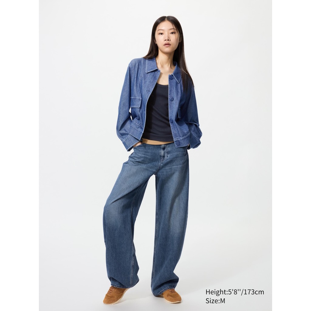 Uniqlo Jaket Rileks Jersey