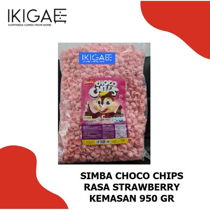 

New SIMBA CHOCO CHIPS / STRAWBERRY CHIPS 1 KG / 950 GR