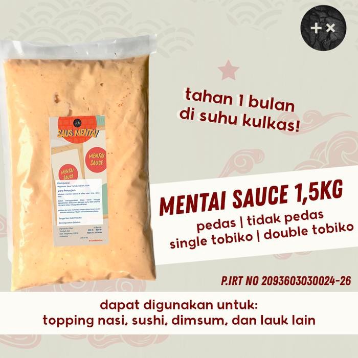 

NEW PRODUK SAUS MENTAI 1,5 KG (TIDAK PEDAS) PITALOKAOUTLET23