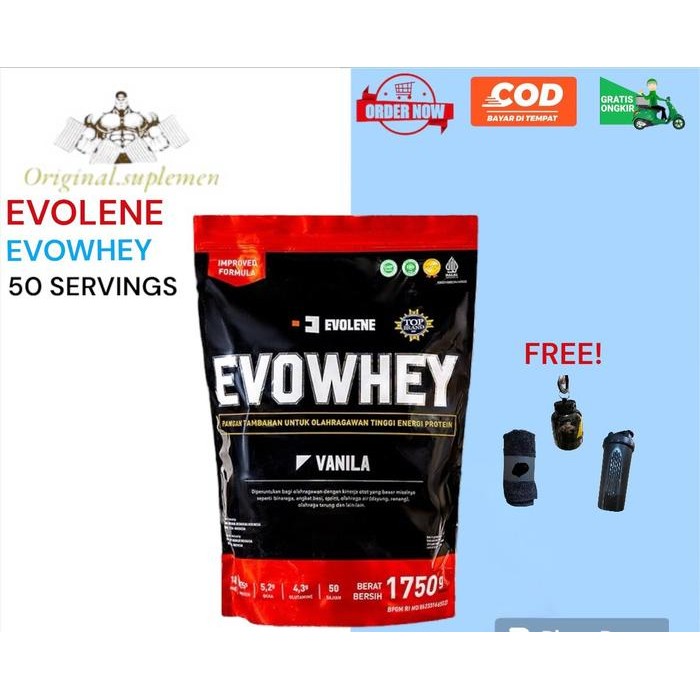 evolene whey protein 1.9 kg evowhey