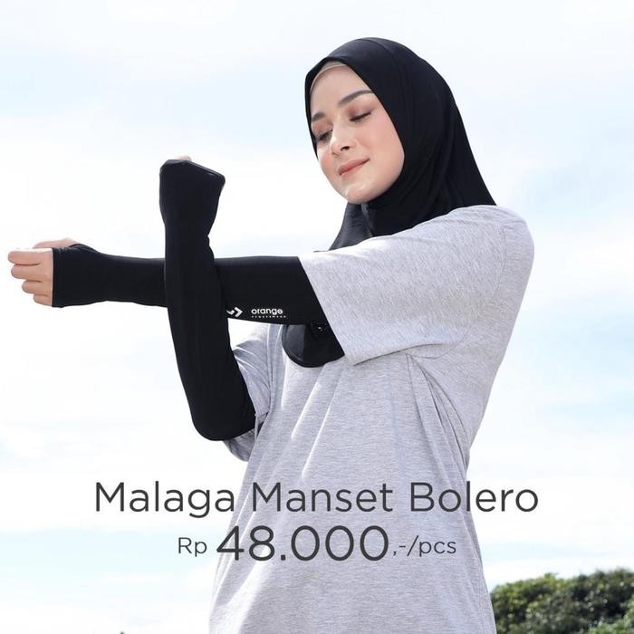 Pilihan- Handsock Malaga Manset Bolero Pelindung Uv Muslim Tangan Jersey Premium
