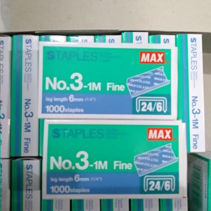 

Isi Steples No 3 Max