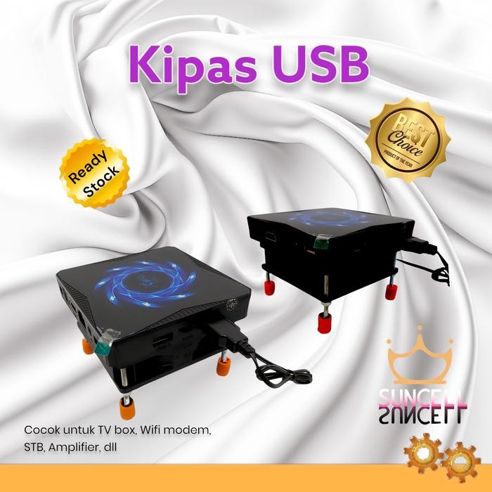 EJ kipas Fan USB STB, TV Box, modem, dll