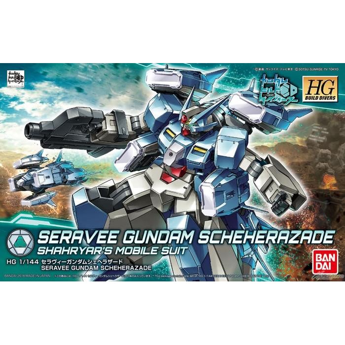 Pilihan- Bandai 1/144 Hgbd Hg Seravee Gundam Scheherazade - Gundam Build Divers