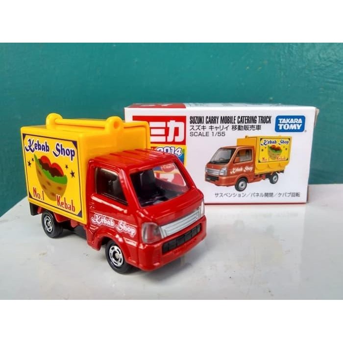 Pilihan- Tomica No 57 Suzuki Carry Mobile Catering Truck Diecast Miniatur Truk