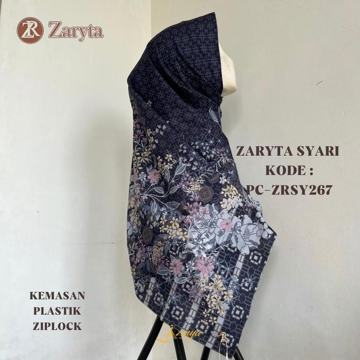 Pilihan- Voal Motif Azara Miracle - Hijab Syari Jilbab Syar'I Metal Logo Lasercut Part 1