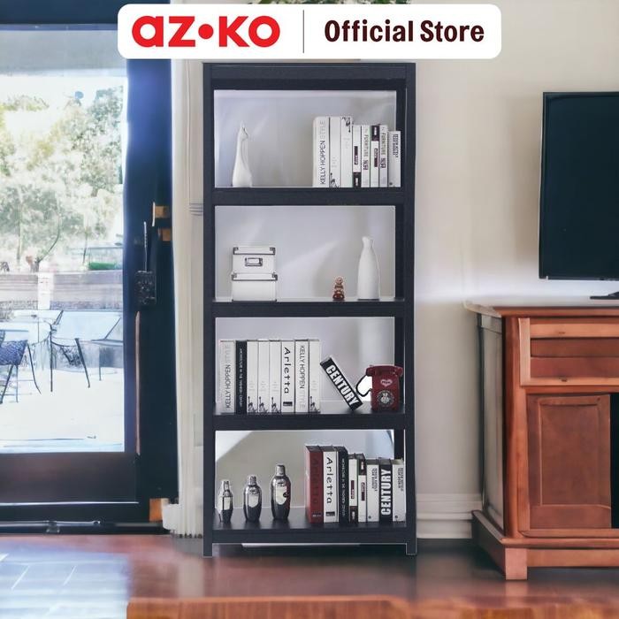 Pilihan- Krisbow Rak Besi 5 Tingkat - Hitam