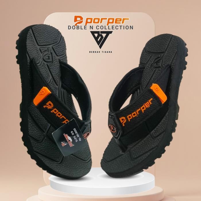 Piero Kidswear - Sendal Jepit Anak Porper Sandal Jepit Gunung Anak Laki-Laki Usia 4 Tahun Sampai 7