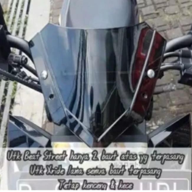 Visor Winshield Beat Street 2017 -2022 Pasti Diskon