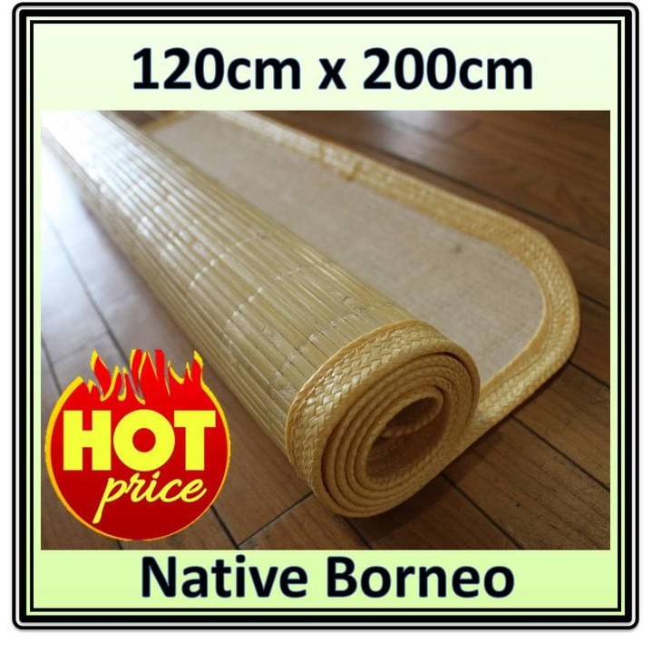 120 x 200 Lampit Saburina Kalimantan, Alas Tidur, Alas Ranjang, Tikar