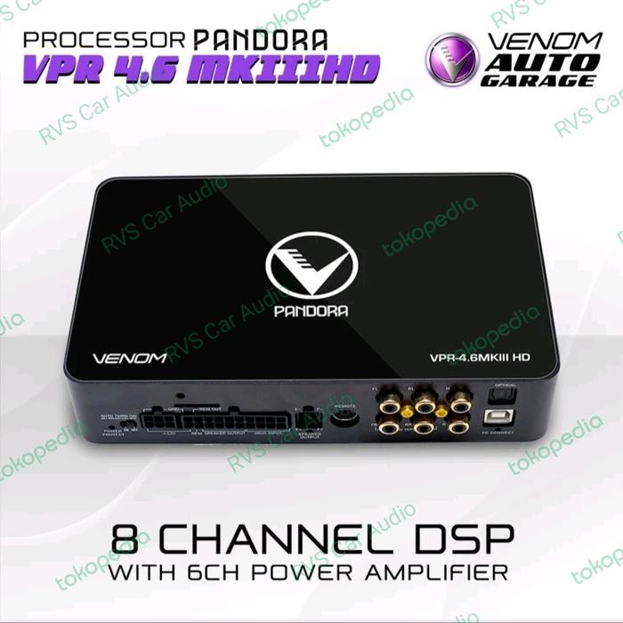 Ready processor dsp amplifier venom pandora 4.6 mkIII HD original garansi