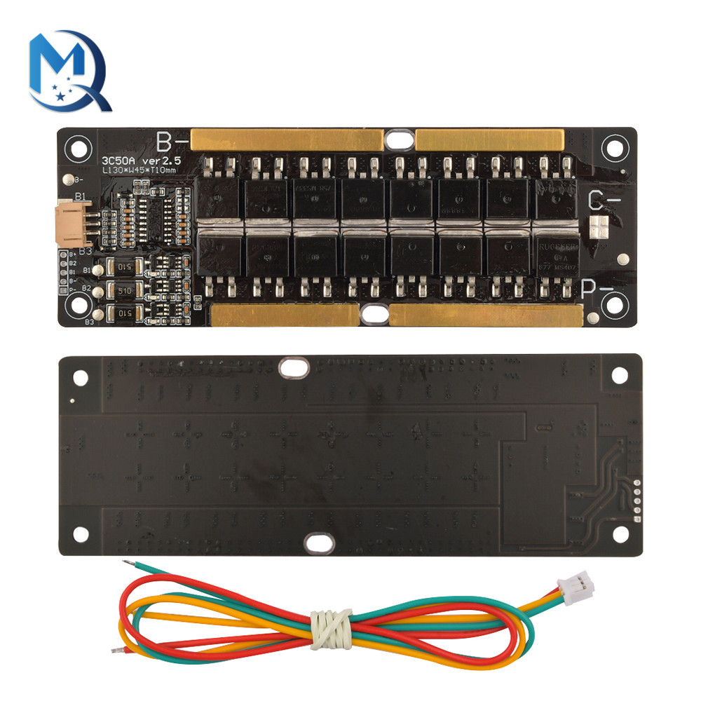 Balance 3S 12.6V 150A Lithium Battery Protection Board Continuous 50A BMS PCM Li-ion Lipo 12V
