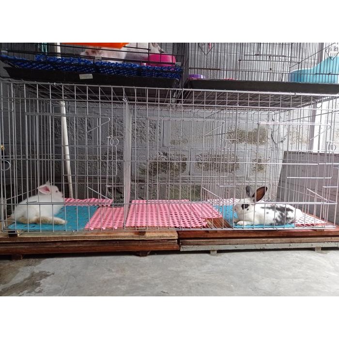 KANDANG AYAM GALVANIS 3 PINTU P120L50T50CM / KANDANG AYAM JAGO/HEWAN