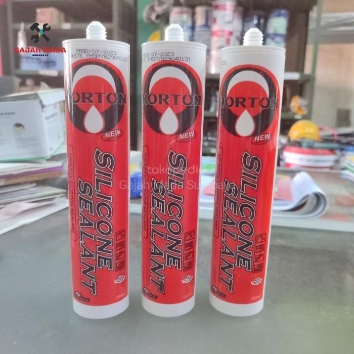 LEM NORTON SILICON KACA/SEALANT TABUNG