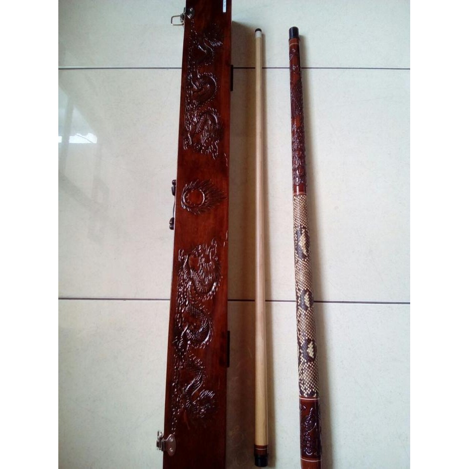 Stik Billiard Custom Ukir Phoenix Promo 
