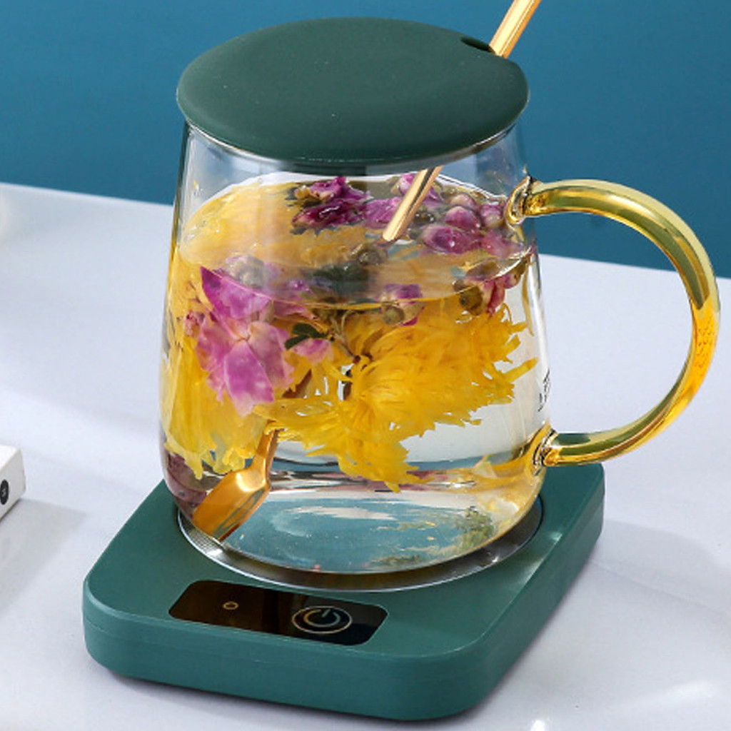 Smart Coffee Warmer Coffee Mug Warmer for Desk 16W Electric Coffee Cup Warmer Heating Plate for