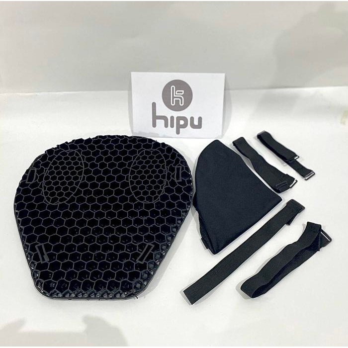 HIPU Bantalan Peredam Jok Motor Honeycomb Seat Cushion Anti Shock