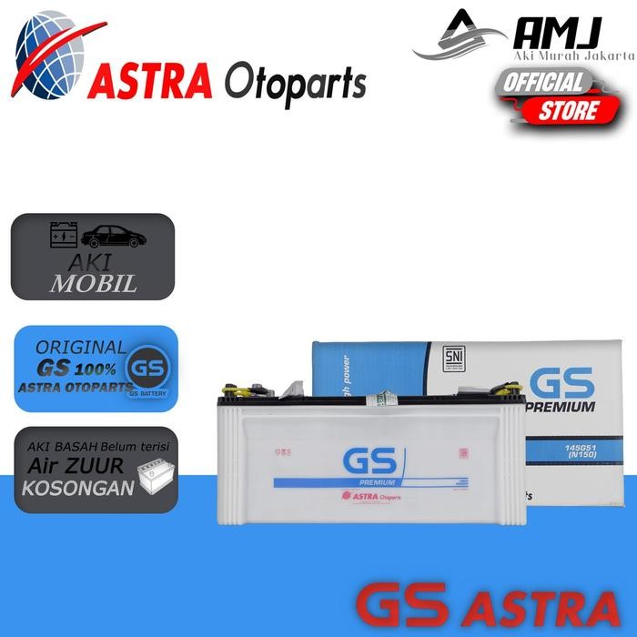 GS Premium Astra Aki Basah N150 / 145G51 - 150Ah