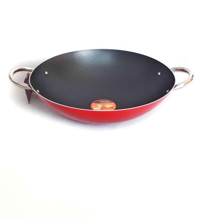 Terbaik Wajan Supra Teflon 40Cm / Penggorengan / Supra Wok 40 Cm 100% Ori