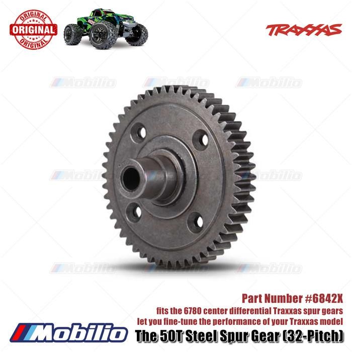 Traxxas Part #6842X 50T 32-pitch Spur Gear Fits 6780 Center Differential for RC Ford Raptor Slash