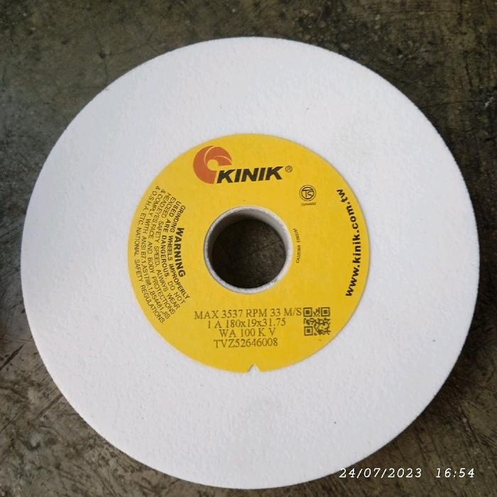Sale Batu Gerinda Kinik 7 Inch 1A 180X19X31.75 Wa 100 Kv