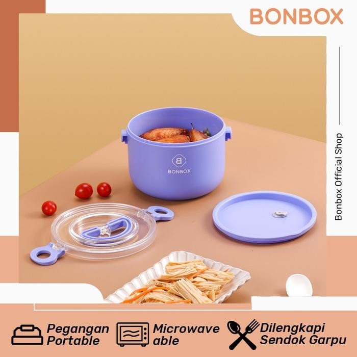 Terlaris BONBOX BTW10 Tempat Makan Lunch Box Kotak Bekal Multifungsi
