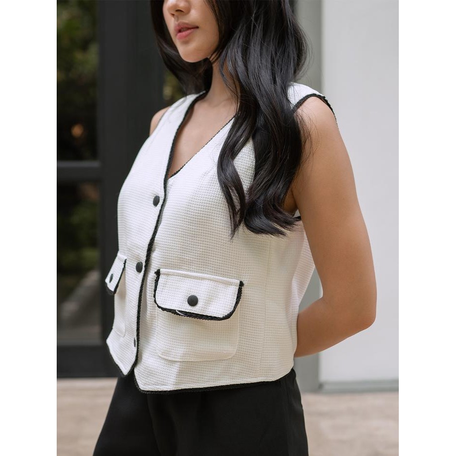 Leenbenka Gamila Vest Wanita #X947 Original Best Seller