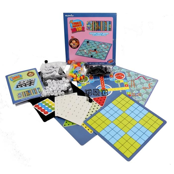sygk- Mainan Anak Family Board Table Game 10 In 1 Papan Permainan Keluarga