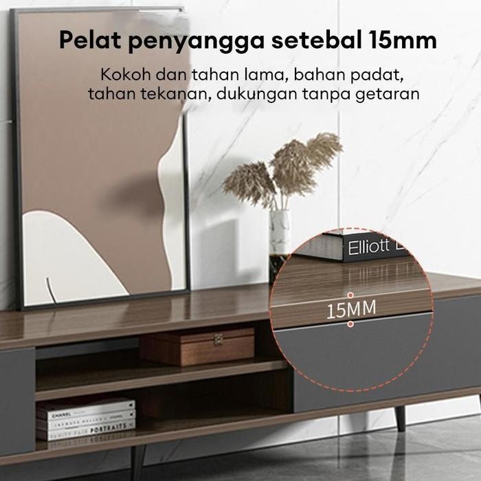 Meja Tv Rak Tv 180Cm Rak Tv Minimalis Bufet Tv Minimalis Kayu Meja Tv Ikea Promo !