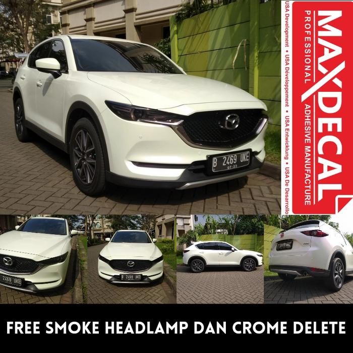 Ready PROMO Premium Wrapping Sticker Mobil White Pearl Metalik Maxdecal