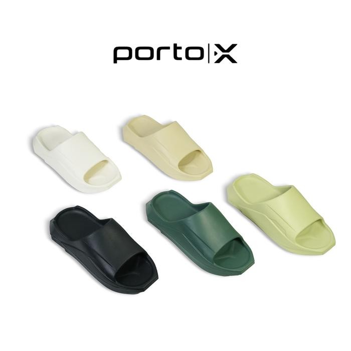 Porto X Sandals - Ludwig Slides Sendal Slop Recovery Sport Adaptifoam Pemulihan Kaki