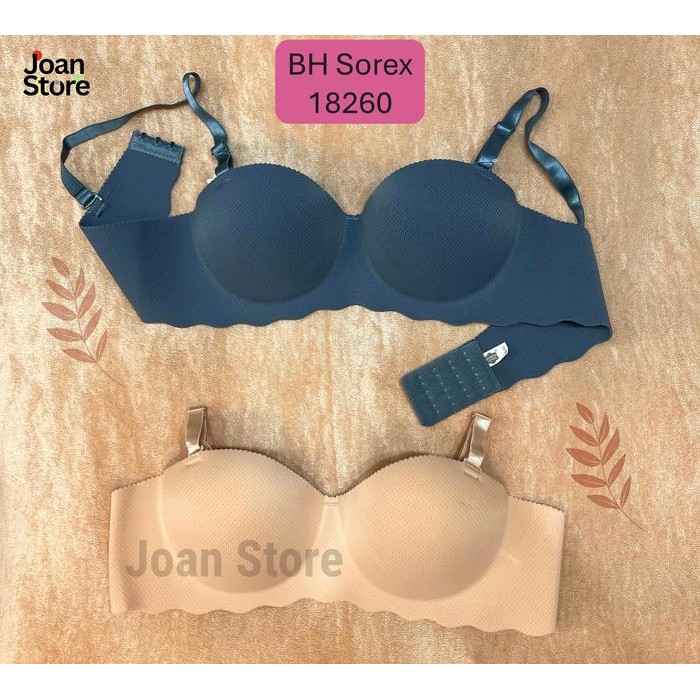 Sorex (2pcs, 3pcs) Bra 18260 BH Wanita Fashion Sorex Push Up - Busa Tebal Seamless 1/2 CUP A-B Tanpa
