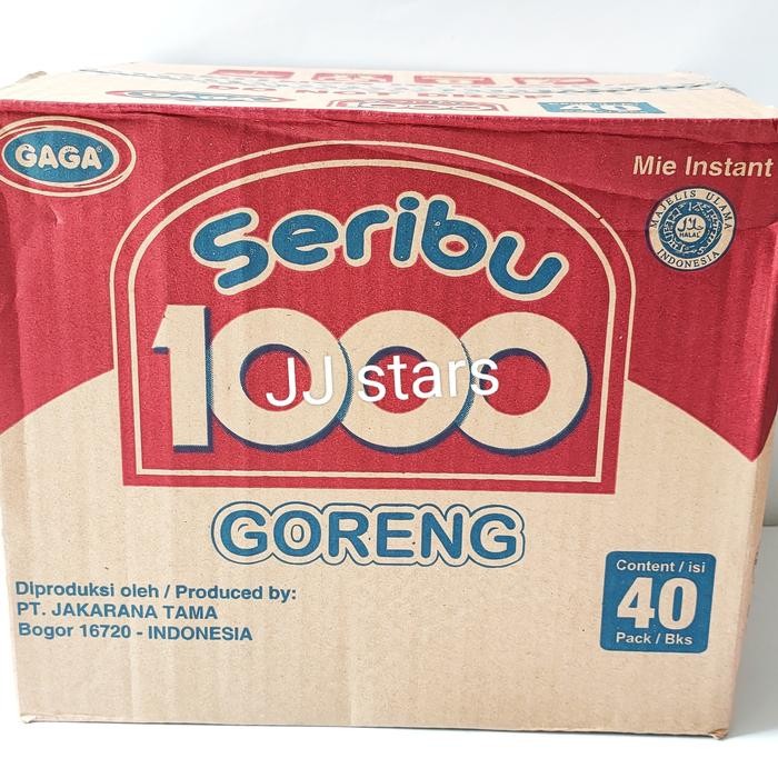 Breakfeast- Mie Gaga Goreng 1 Dus Isi 40 Bungkus