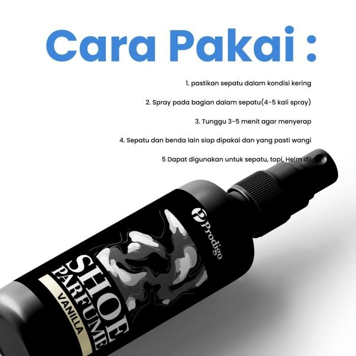 Parfum Sepatu Tas Pengharum Multifungsi Prodigo Pewangi Sepatu 60 Ml