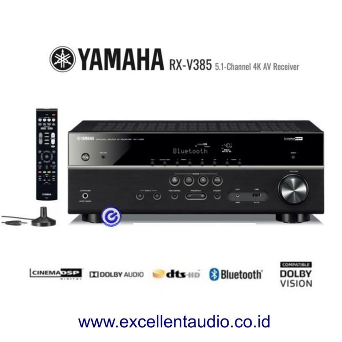 Yamaha RXV385 RXV 385 RX V385 home theatre multichannel amplifier its