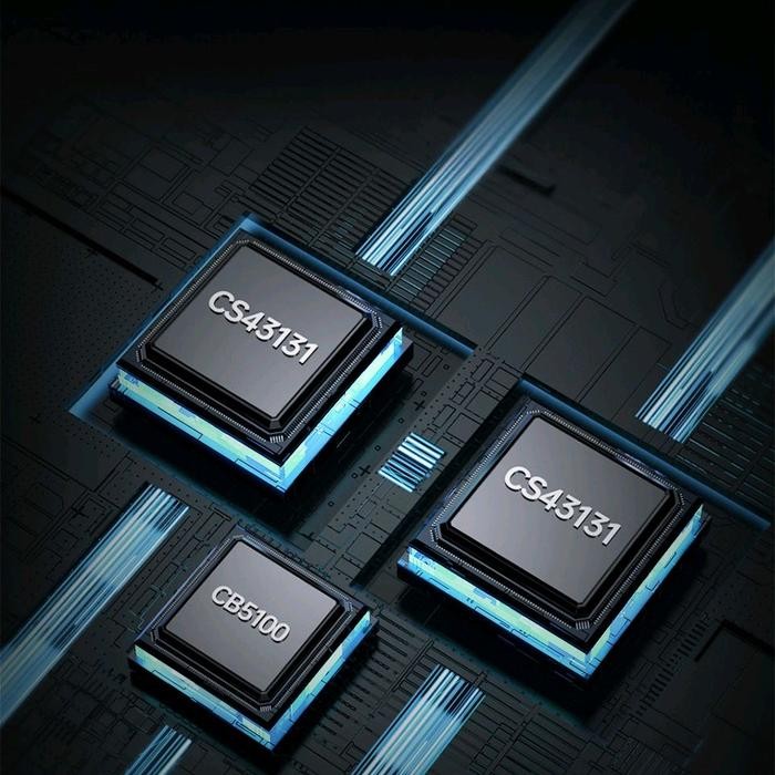 TRN Black Pearl Dual CS43131 Portable USB DAC Amplifier Earphone Adapter