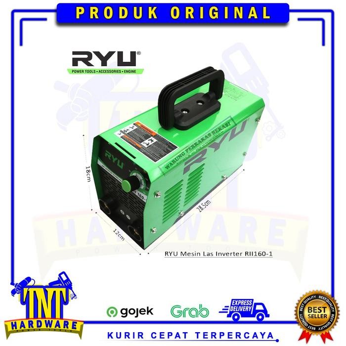 Paling Baik Ryu Inverter Rii 160A 1300W/Ryu Mesin Las 160A /Ryu Trapo Las 160A Terlariss 