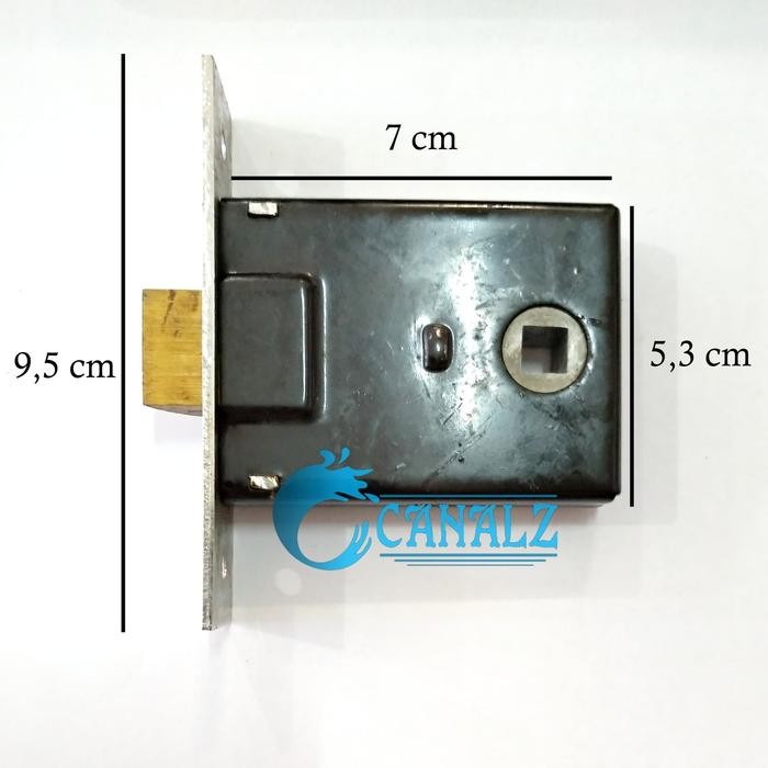 GGYc- Kunci Wc Set - Slot Wc Toilet Kamar Mandi - Cap Kuda - Horse Brand