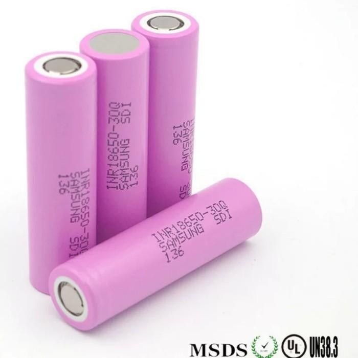 PilihanBaru- Samsung 3000Mah Daya Baterai Lithium Sdi Battery Icr 18650 Batre 30Q 30A 1Nr18650