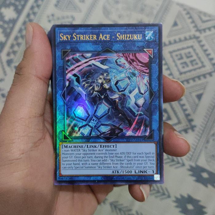 j225- Yugioh - Slf1-Ae044"Sky Striker Ace - Shizuku" (Alternate Art) Ul