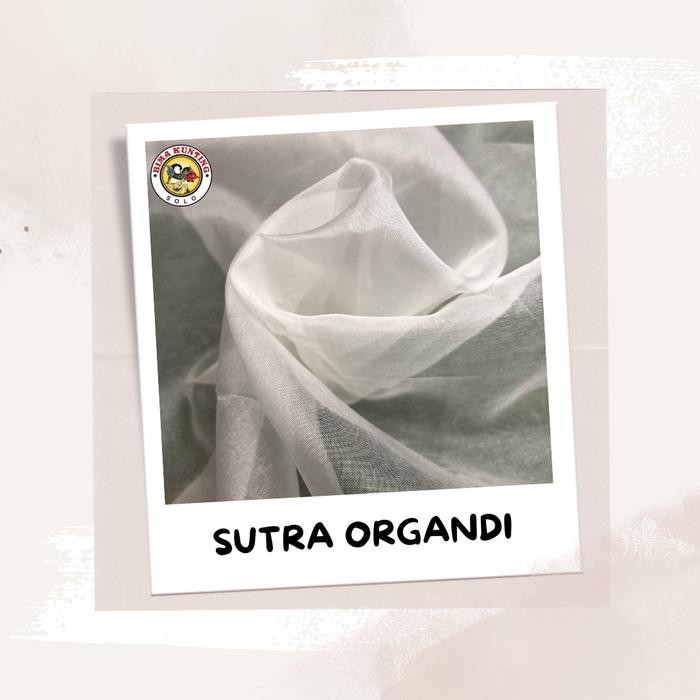 4psy- Sutra Organdi Kaca 100% Asli Sutra Dalam "Yard"